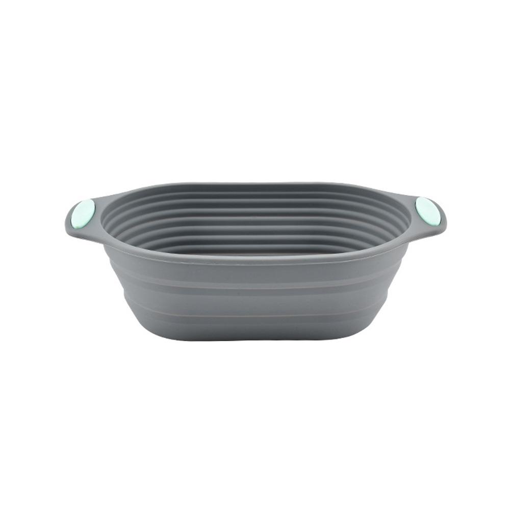 Food Grade Silicone Silicone Bread Basket Nonstick Surface Bread Proofing Basket Home Baking
