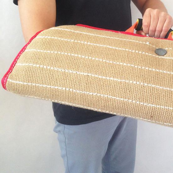 Рукав для дрессировки собак, мягкий нескользящий хлопковый рукав для кусания щенка собаки на открытом воздухе