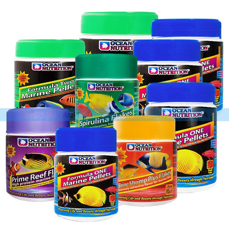 US Ocean Saltwater Fish Food: Brine Shrimp & Spirulina Flakes & Pellets