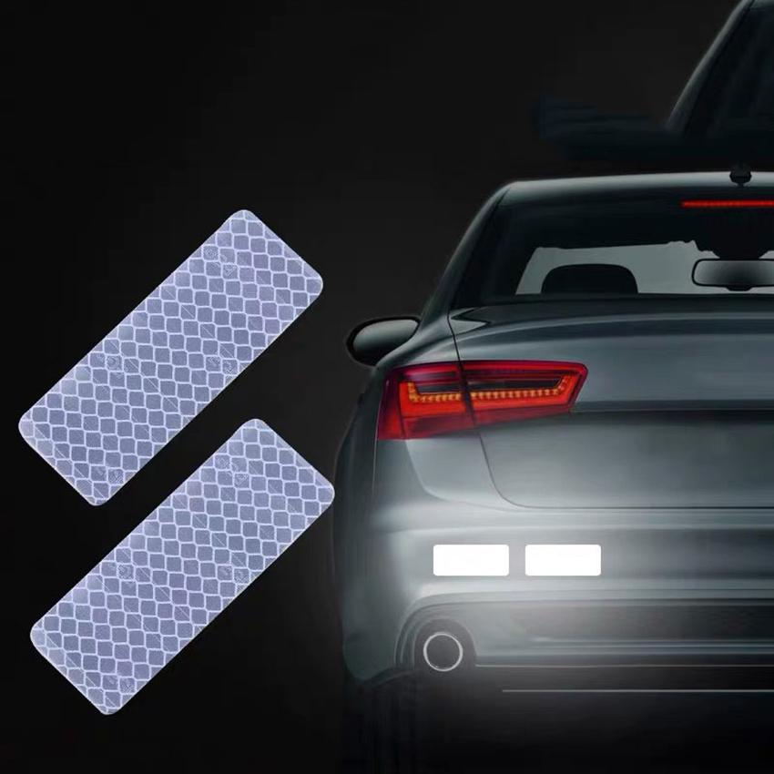 10 шт./компл. светоотражающая наклейка на автомобиль, предупреждающая лента, безопасность для Geely Atlas Pro 208 Gti Kia Stinger Jetta Volkswagen