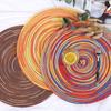 Round Braided Placemat Anti Scald Elegant Beautiful Home Decoration