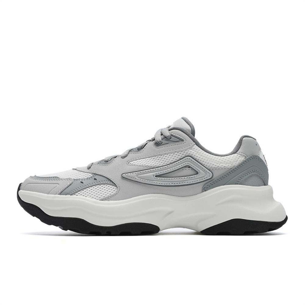Fila Tracer Fashion Retro Casual Sports Versatile Low-Top Running Shoes Men Sneaker Gray F12M522126FCA