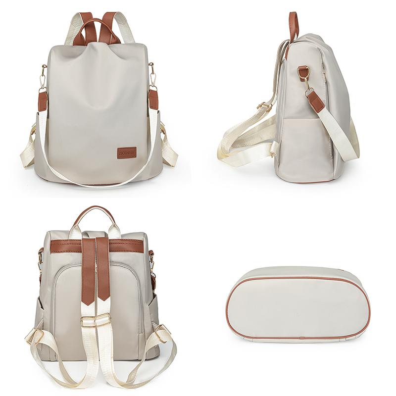 Модный рюкзак для женщин из ткани Оксфорд, сумка через плечо 2024, школьные сумки для девочек-подростков, легкие женские дорожные сумки-рюкзаки Mochila Feminina