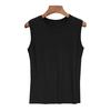 New Fashion Summer Women Tops Blouse Slim Silk Sleeveless Women Tee Shirt Ice Plus Size White T-Shirt Woman Fashion New