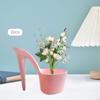 2pcs Flower Pot High Heel Shaped Special Design Vase Table Ornaments Patio Garden