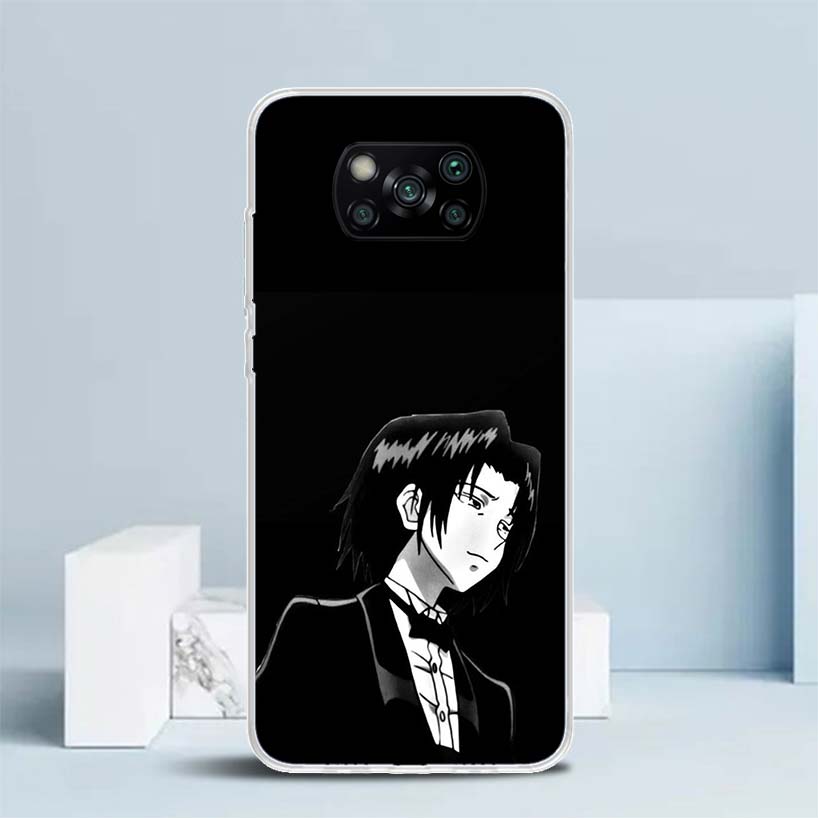 Черно-белый Охотник HXH Мягкая обложка для Xiaomi Poco F7 Ultra X7 X6 X5 Pro M7 Чехол для телефона Redmi 15 15C 13 13C 12 12C 10 10C Печать Sh