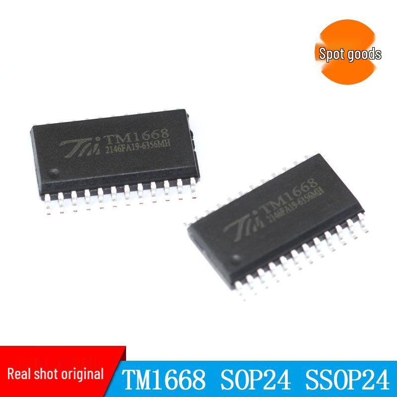 TM1668 LED Driver Controller, SOP24/SSOP24, In Stock