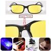 Computer Goggles Clear Yellow UV Protection Night Presbyopic Glasses Reading Glasses LED Light
