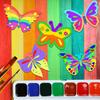 25pcs Unfinished Wooden Butterflies | Kids Art Supplies for Painting | Montessori Craft Kit  Home Decor