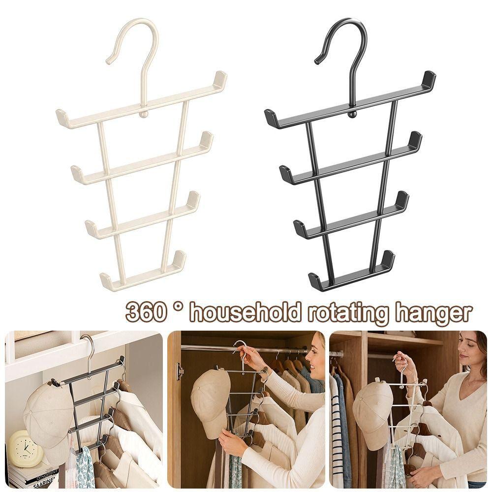 Space Saving Clothes Hanger Rack Heavy Duty Wardrobe Storage Rack Clothes Hanger Home Organizer