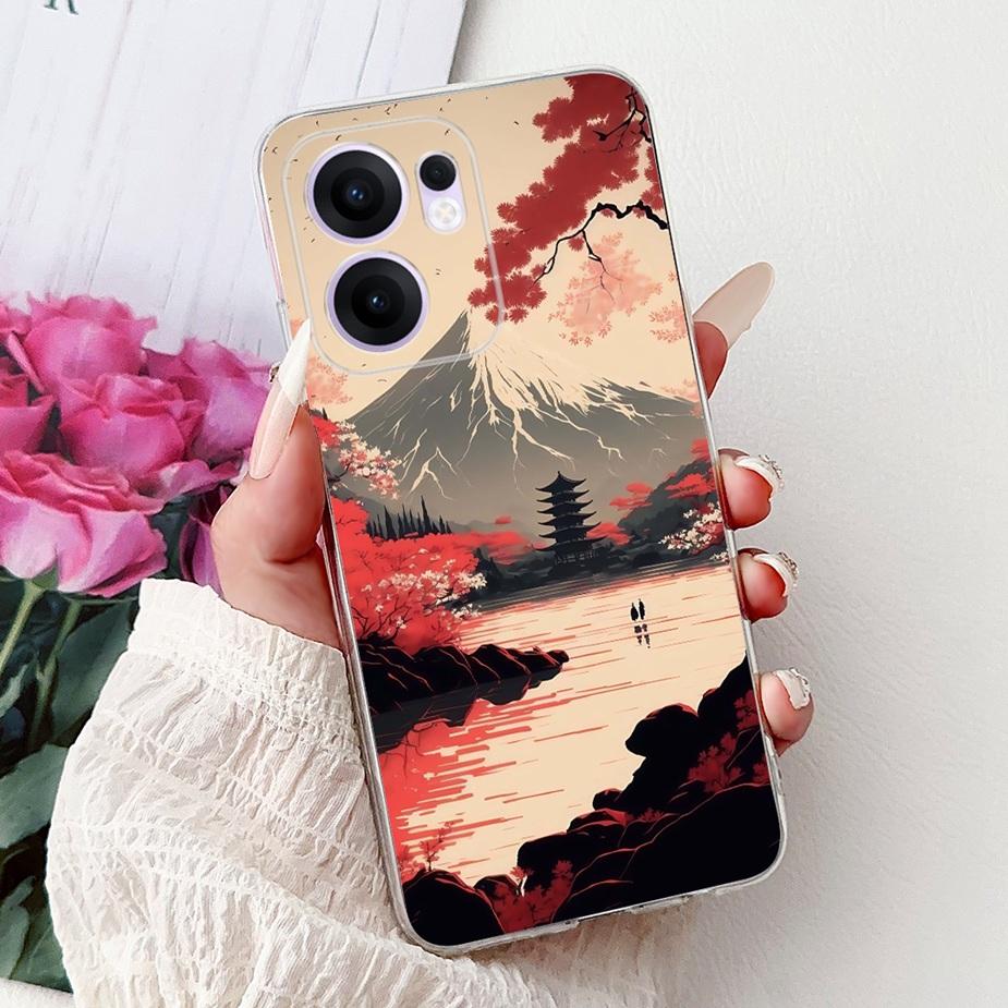 Чехол для Oppo Reno 13F 4G Reno13 Pro Новый модный окрашенный чехол Мягкие силиконовые чехлы для телефона Для Oppo Reno 13 Pro Reno13 F 5G Fundas