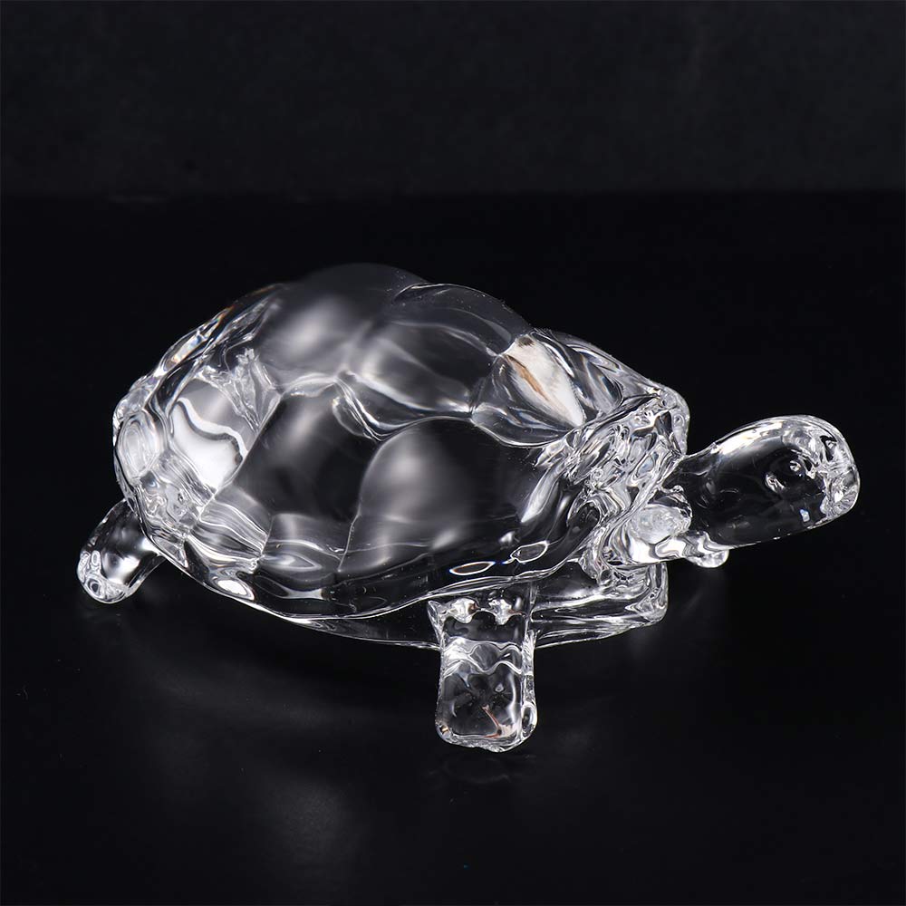 Chinese Feng Shui Home Decoration Tortoise Statue Craft Gift Desktop Ornament Crystal Turtle AVE