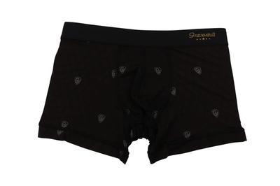 Grave Vault MARK SHORT BOXER Боксеры Черные Мужские Трусы,