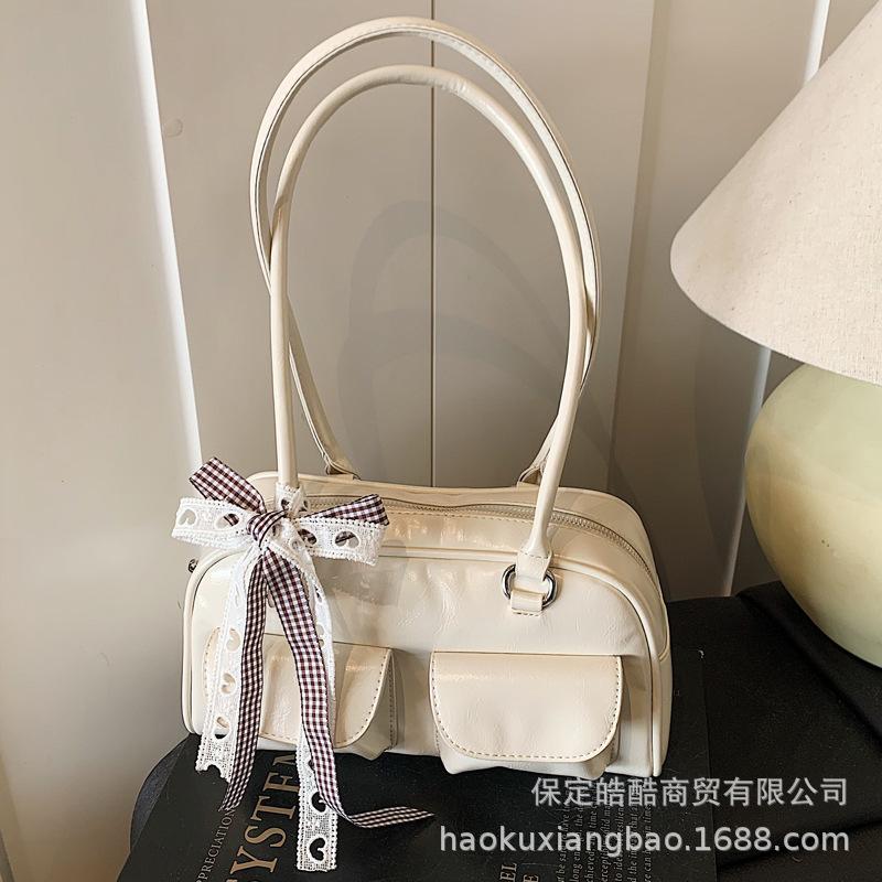 Premium Foreign Style Bag Women's Large Capacity 2025 New Summer Versatile Casual Single Shoulder Underarm Commuter Pillow Bag