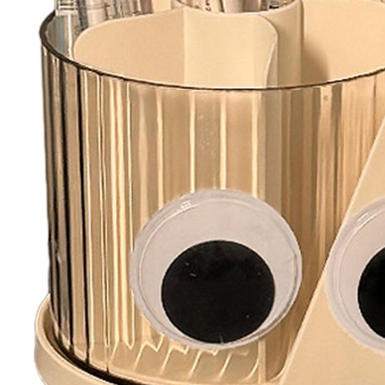 Подставка для карандашей большой вместимости, вращающийся на 360 градусов органайзер для стола, многослойное зонированное решение для хранения ручек, линеек, ножниц, офисная настольная стойка