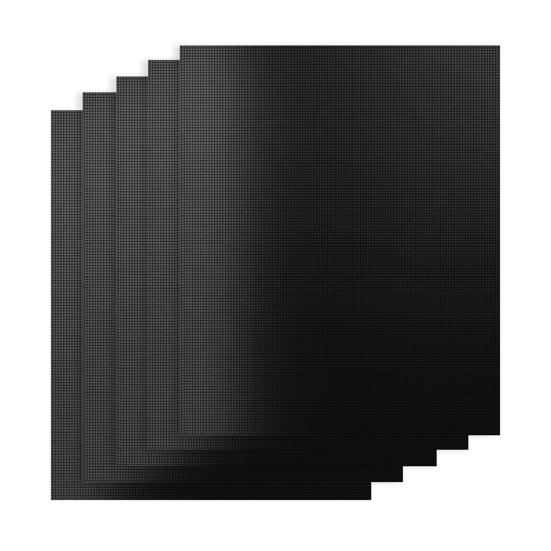 Коврик для гриля для барбекю на открытом воздухе, многоразовый коврик для выпечки, жаропрочный коврик для гриля рыбы, антипригарный, подходит для газовых, угольных, электрических грилей, подкладка для духовки