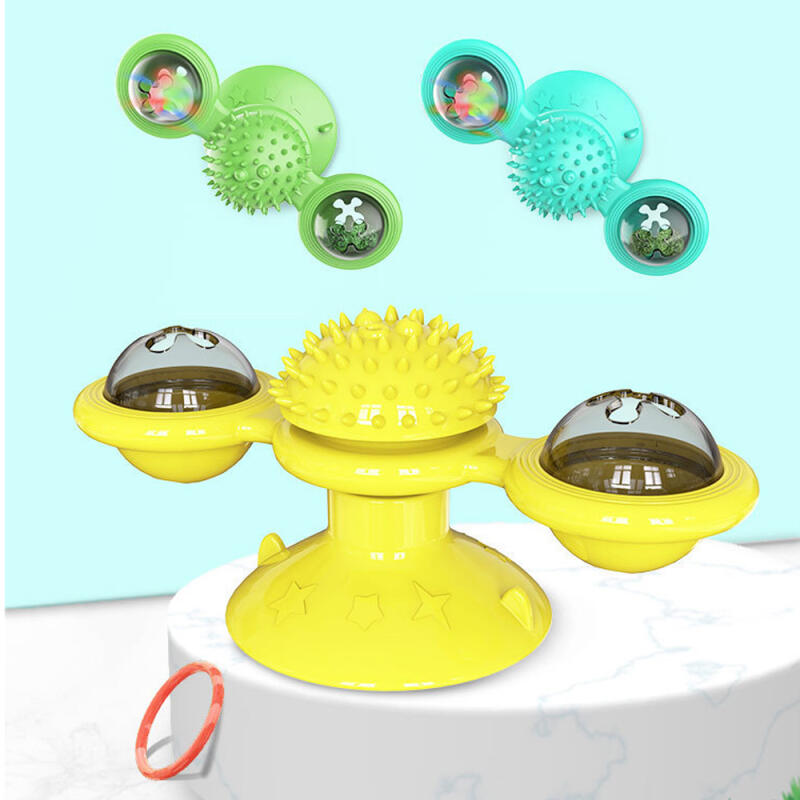 Игрушка Ветряная мельница Мячик Игрушка для кошки/Движущаяся игрушка Игрушка Рыбалка для кошки