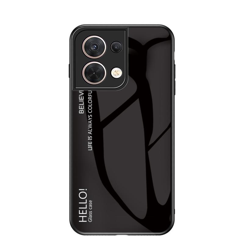 Чехол Reno8 Pro с градиентным закаленным стеклом для OPPO Reno 7 8 Pro 7Z 8Z Reno7Z Reno8Z Reno7 Lite противоударные чехлы для телефонов
