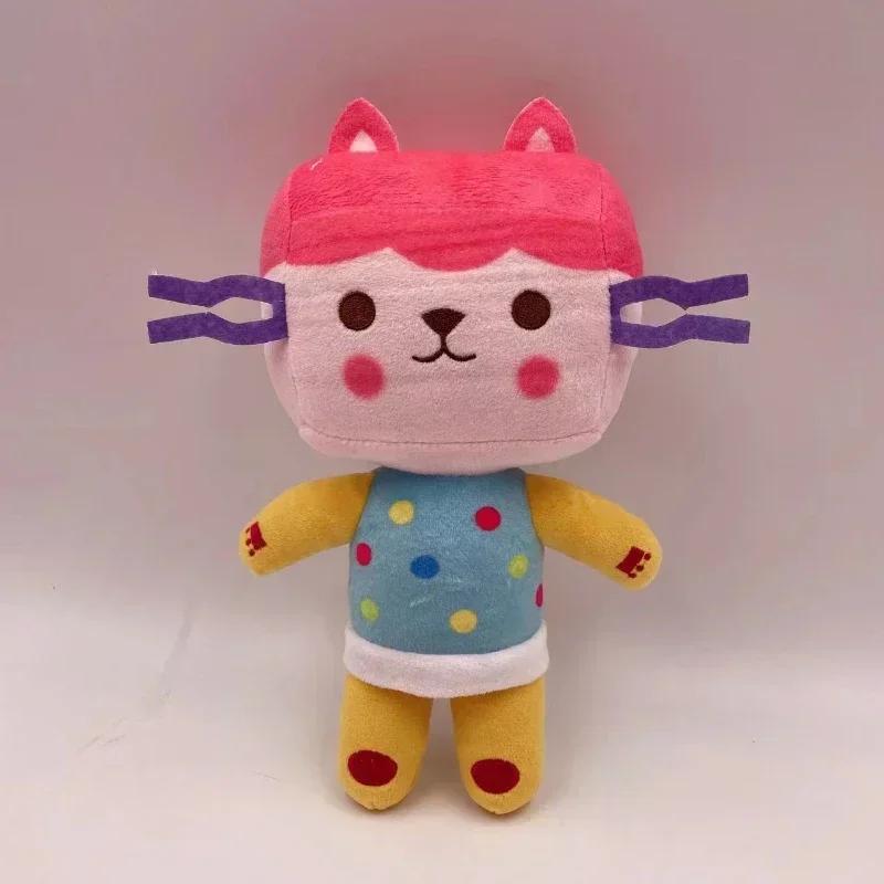 Gabby's Dollhouse Plush Toys Mercat Cartoon Stuffed Animals Figure Smiling Cat Hug Gaby Girl Plushie Dolls Kids Christmas Gifts