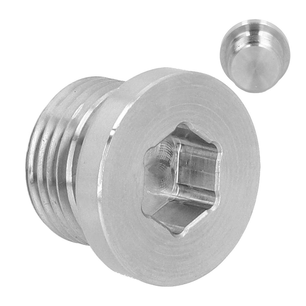 Oxygen Sensor Plug O2 Oxygen Sensor Plug M18x1.5 High Strength Stainless Steel Fitting Universal