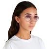 Ray-Ban RJ9565S JACK 291/8H Розовое золото 47 Детские круглые металлические солнцезащитные очки