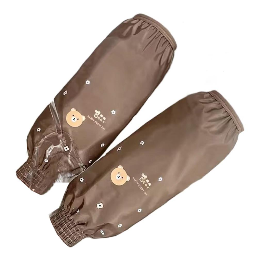 1Pair 33x17cm Cleaning Oversleeves Cute Arm Sleeve Oilproof Oversleeves  Cuff Protection