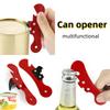 2PCS Manual Stainless Steel Can Opener Multifunction Sharp Tin Cans Beer Bottle Opener Kitchen Tools Restaurants Accessories