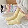 1/5pairs Fuzzy Crew Socks Women Warm Flully Socks Women Home Cozy Soft Sleeping Socks Fall Winter