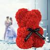 New Artificial Flower Preserved Teddy Bear Rose Bear Christmas Flower Gift for Her, Cute Romantic Gift for Wife Lover Girlfriend