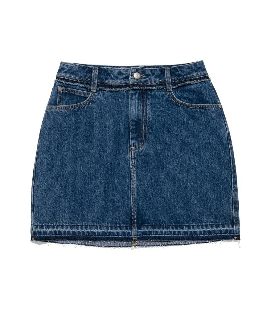 Lee Denim Mini Skirt Indigo Medium