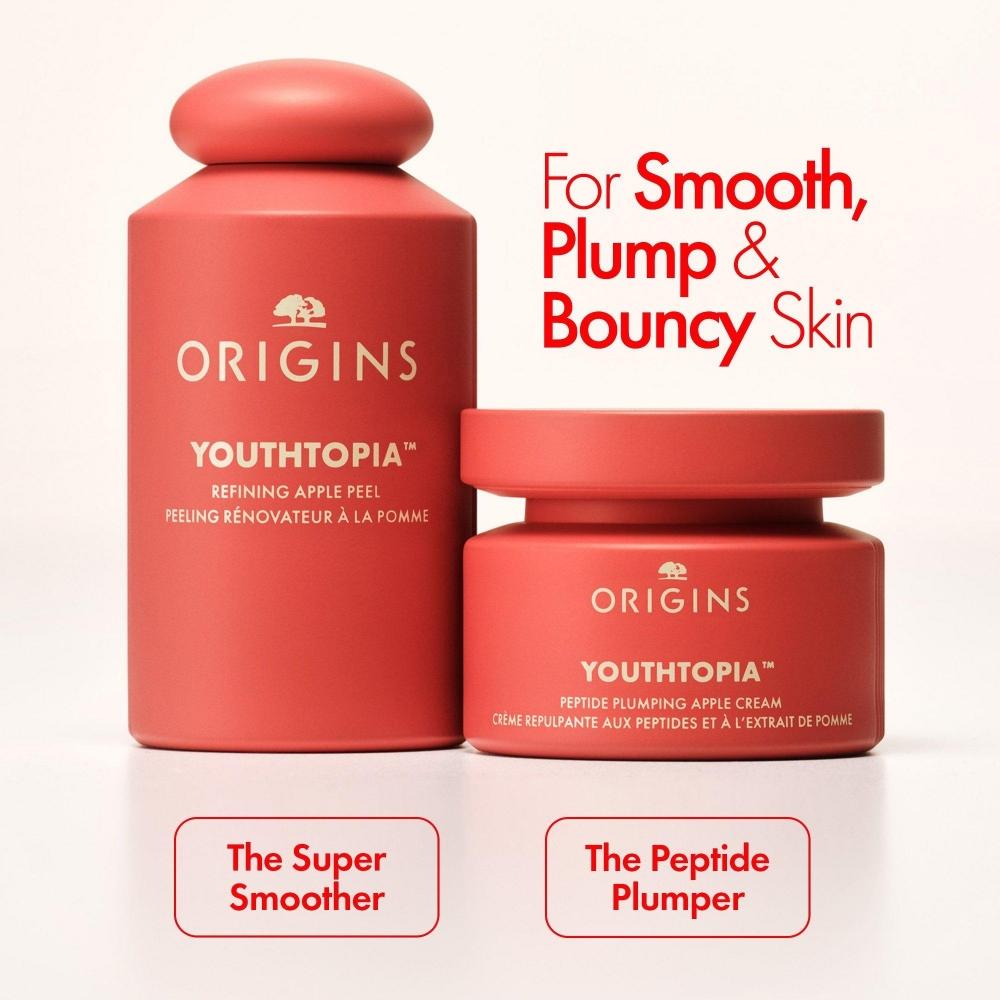 Origins Youthtopia Plumping Apple Face Moisturizer с пептидами 1,7 унции