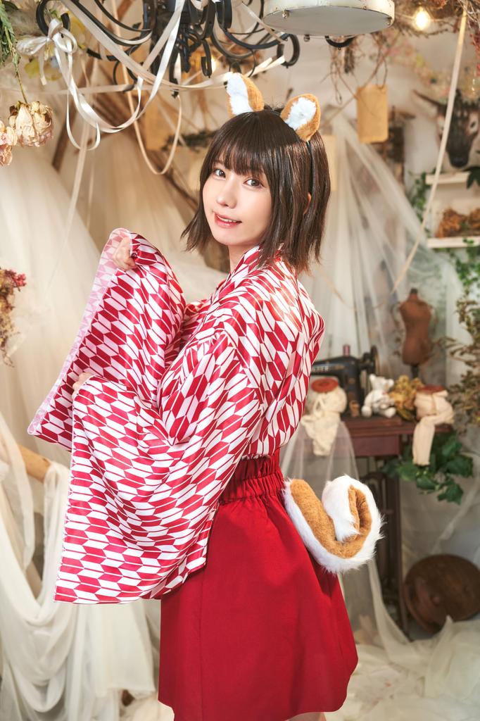 Clearstone Kemomimi Tail Set Cosplay Halloween Shiba Inu Unisex Brown