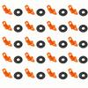 20PCS ABS Fish Lure Bait Holder Fishing Rod Hook Holder  For Outdoor Fishing
