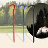 16Pcs Aluminum Alloy Tent Peg Sharp Tip Heavy Duty Bright Color Lightweight Outdoor
