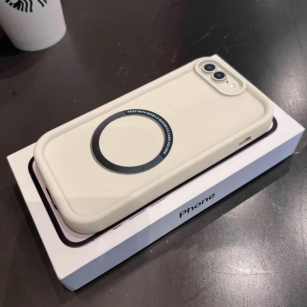 Матовый, приятный для кожи ТПУ чехол для телефона iPhone 7 Plus / 8 Plus, противоударный, мягкая задняя крышка