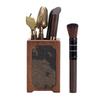 High-end Accessible Luxury Tea Ceremony Six Gentlemen Suit Walnut Rock House Tea Making Tools Supplies Tea Table Accessories