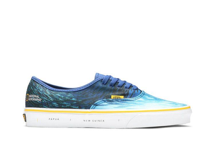 Men's Sneakers Vans Authentic National Geographic Multi/Yellow-White