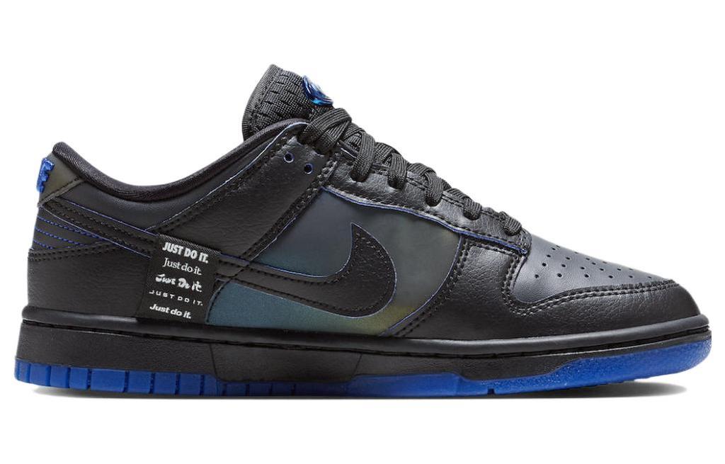 Nike Dunk Low 'Black Royal Iridescent' Женские FB1842-001