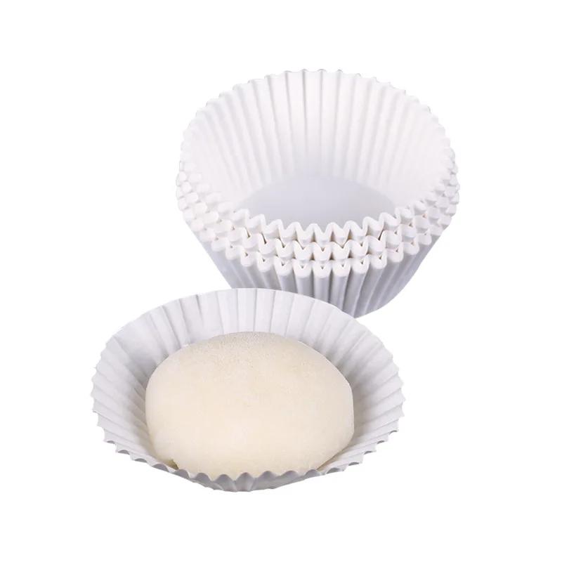 100pcs Paper Cupcake Liners White Black Blue Brown Green Plain Solid Color Muffin Baking Cup Cake Mold Red Polka Dot 4 Bakery