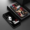 Чехол для телефона с классическим постером фильма «Крестный отец» для Redmi Note 14 13 12 11 Pro Plus S 5G 14C A3, мягкий черный чехол