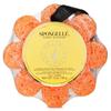 SPONGELLE Губка для мыла «Дикий цветок» - Медовый цвет (оранжевый)