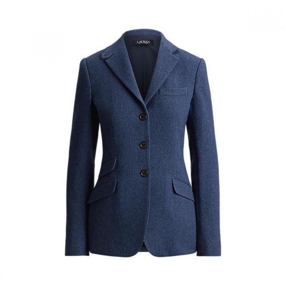 Lauren Ralph Lauren Herringbone Tweed Hacking Jacket Wmlrotws2820726400