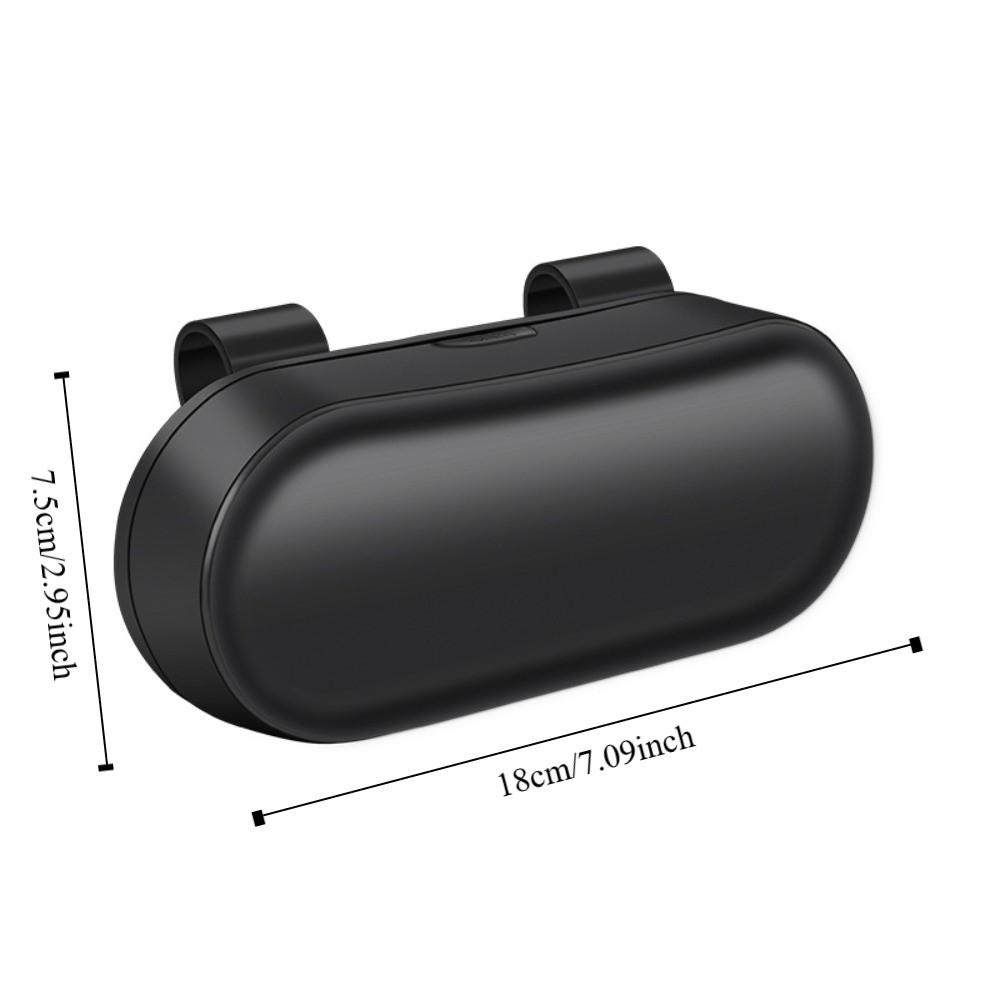 Multifunctional Car Sunglasses Holder Portable Sun Visor Storage Box  Car Interior Accessories