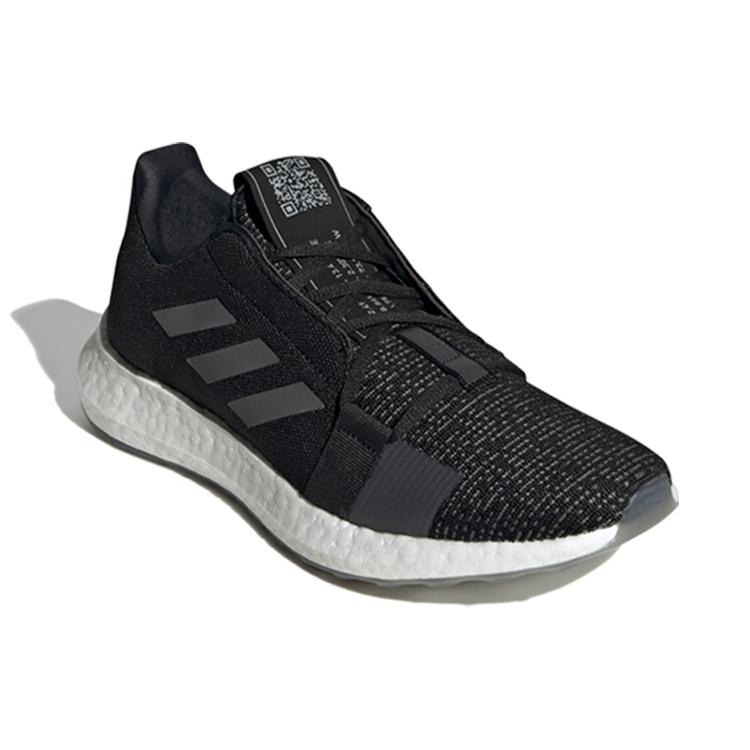 Новые Adidas Senseboost Go Основной черный Серый шесть EG0960