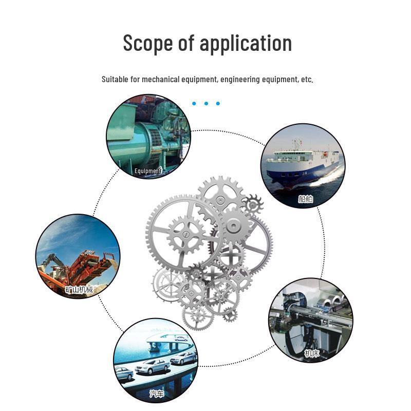 2m Spur Gear/Cylindrical Gear, 58-81 Teeth, 45 Steel - Complete Mechanical Transmission Gear Set