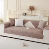 Cotton Sofa Cushion for All Seasons, Non-slip Cushion, Simple Modern New Sofa Cover, Cloth Backrest