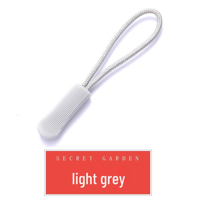 Литой ПВХ пуллер для молнии со съемным нескользящим шнурком-подвеской