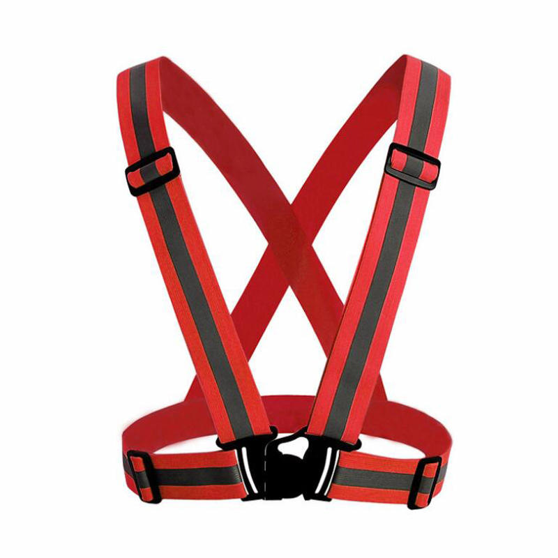 Флуоресцентные светоотражающие ремни, светоотражающая одежда для ночного бега и верховой езды, одежда для безопасности дорожного движения