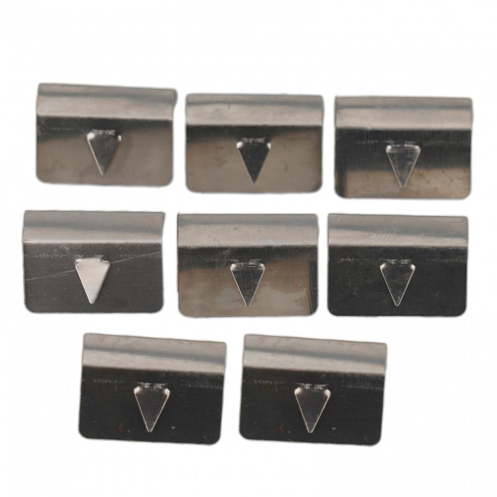 8 шт / 12 шт. Направляющие для дефлекторов ветра и дождя, новые металлические крепежные клипсы для для для для BMW