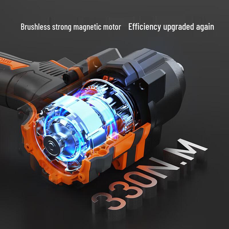 Ударный гайковерт Iron Anchor 20V бесщеточный вилка CN (адаптер в комплекте)